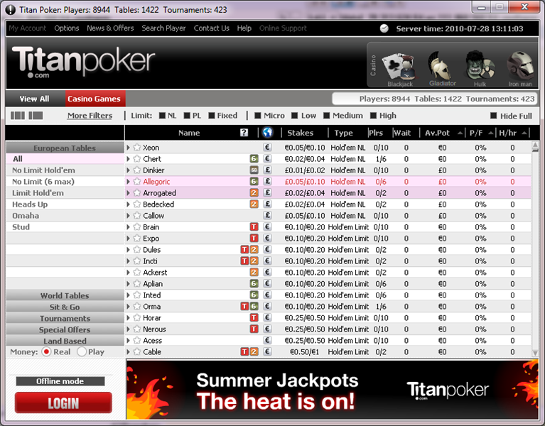 Титан Покер | Скачать Titan Poker и получить